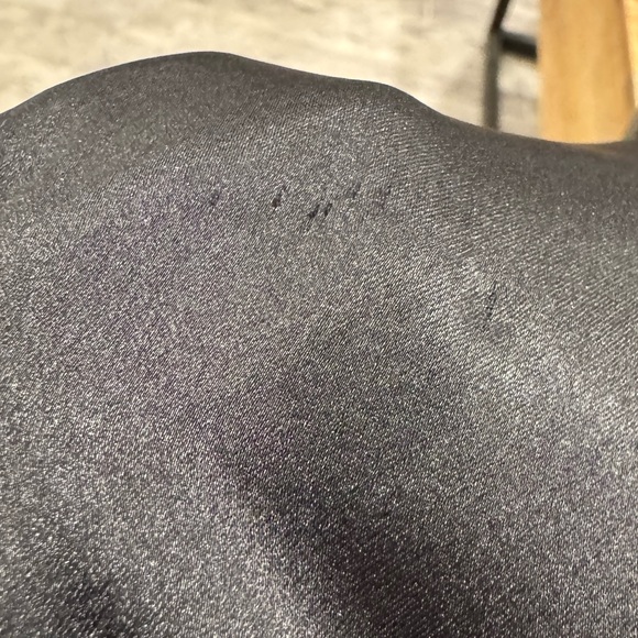 Free people black Cooper lace trim satin maxi dress - Picture 11 of 12